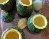 Une image de l'étape 1 de ☆Courgettes Farcies☆.