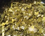 A picture of step 5 of Collards that Skye Loves.