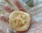 Hình bước làm 2 của món Bánh Bí đỏ nhân hạt kê yến mạch cho bé