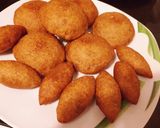 A picture of step 7 of Fried Kibbeh Patties.