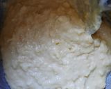 A picture of step 1 of Rabri trifle.