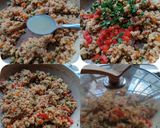 A picture of step 3 of Broken Wheat Upma with Mixed Veggies.