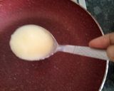 A picture of step 4 of Fried tur dal.