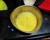 A picture of step 2 of Chebabs (Emirati Saffron and cardamom pancakes).