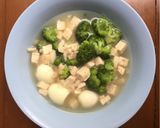 Foto langkah ke 12 dari resep Makanan AnakSup Puyuh Tahu Brokoli.