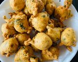 A picture of step 5 of Methi na gota.