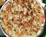 A picture of step 8 of Uttapam.