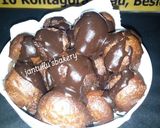 A picture of step 7 of Chocolate puff puff.