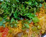 वेज पुलाव (Veg pulao recipe in Hindi) रेसिपी चरण 9 फोटो