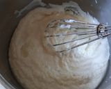 A picture of step 4 of Rose-Rasberry-SemolinaCake.