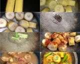 A picture of step 4 of Banana sabji.