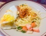 Foto langkah ke 3 dari resep Spagethi Crab Telur.