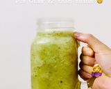 Hình bước làm 2 của món Smoothie Dưa leo x Táo