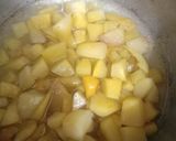 A picture of step 2 of Raw mango murabba 🍯🍯🍯.