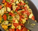 Une image de l'étape 4 de Ratatouille citronnée.