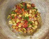 A picture of step 3 of Veg Fried Rice.