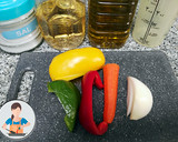 Foto del paso 1 de la receta: Salsa vinagreta crujiente