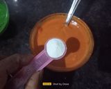A picture of step 5 of Tiranga Idli Cake Sandwich.