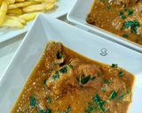 Foto del paso 9 de la receta: Carrillada con boletus en salsa al curry