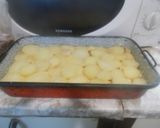 Rakott krumpli lecsókolbásszal recept fázis 4 fotója