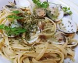 Foto del paso 5 de la receta: Spaghetti  o tallarines amb almejas en salsa verde