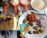 A picture of step 1 of Stuffed bread roll.