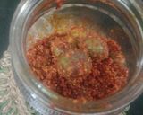 A picture of step 3 of Aam ka achar Gujarati style.