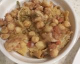 A picture of step 3 of سموسہ چاٹ.