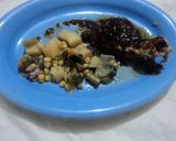 Foto del paso 4 de la receta: Huacales rancheros en salsa de zapote prieto y guarnición de milpa las Correa. Jalisco México