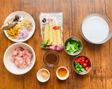 รูปขั้นตอนการทำที่ 1 ของ ต้มหมูสามชั้นปลาร้าหน่อไม้ By แม่บ้าน