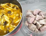 A picture of step 11 of Pork Shank and Mushroom Curry.