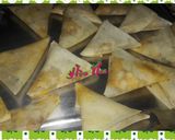 A picture of step 8 of Mince samosas With Tea! (Keemay ke samosay).