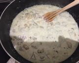 Foto del paso 4 de la receta: Espagueti de calabacín en carbonara de gambas y gulas