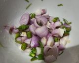 Foto langkah ke 5 dari resep Fetucini Aglio Olio sambal matah.