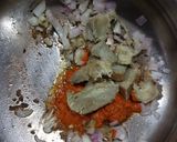 A picture of step 2 of Rajma Curry.