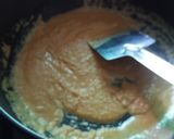 A picture of step 2 of Besan ladoo.