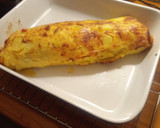 Foto del paso 8 de la receta: Rulo de tortilla de patata con beicon, pimiento y queso