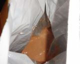 A picture of step 3 of Chhena jilapi.
