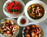Hình bước làm 3 của món Mâm cơm đủ chất 5