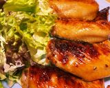 A picture of step 4 of Men's Meal★Great for BBQ! Dad's Teriyaki Grilled Chicken Wings.
