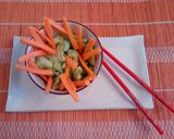 Foto del paso 6 de la receta: Ensalada de tallos de brócoli y zanahorias