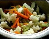 A picture of step 3 of Korean rice cake.