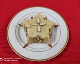 A picture of step 3 of Almond Burfi.