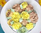 صورة لخطوة 16 من وصفة تورتة جنواز الشوكولاتة بكريمة الزبدة 🎂