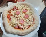 Hình bước làm 3 của món Tự làm pizza