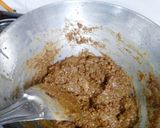 A picture of step 1 of Walnut Almond Halwa.