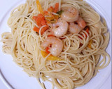 Foto del paso 5 de la receta: Pasta de camarones y vegetales