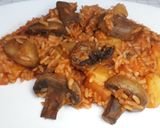 Foto del paso 7 de la receta: Guiso de champiñones, papa, zanahoria y arroz