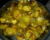A picture of step 7 of Paneer chilli.