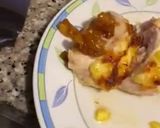 Foto del paso 4 de la receta: Pechuga gratinada con jamón serrano y salsa de piña con panela